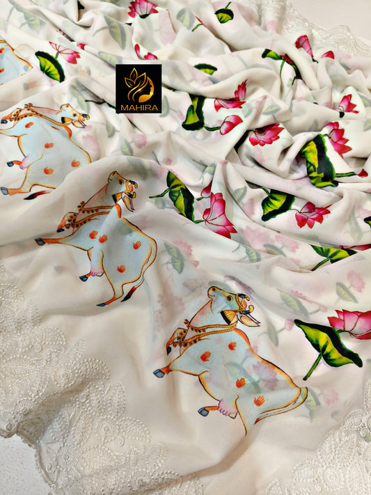 Beautiful Georgette Saree