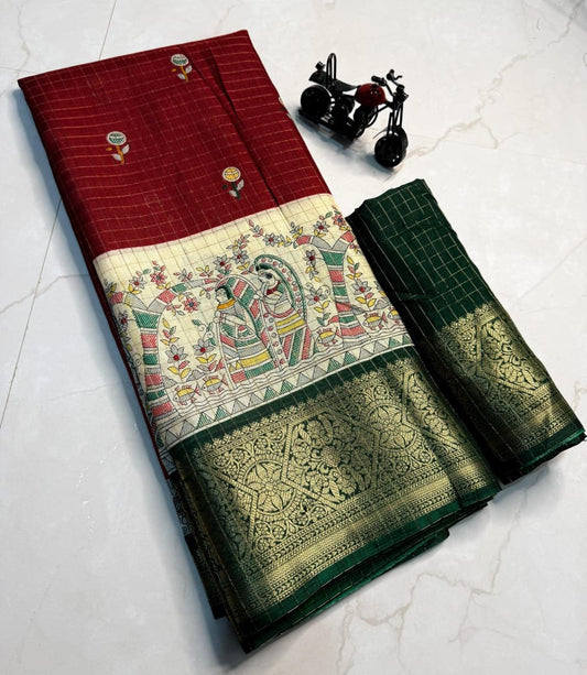 Dola Silk saree