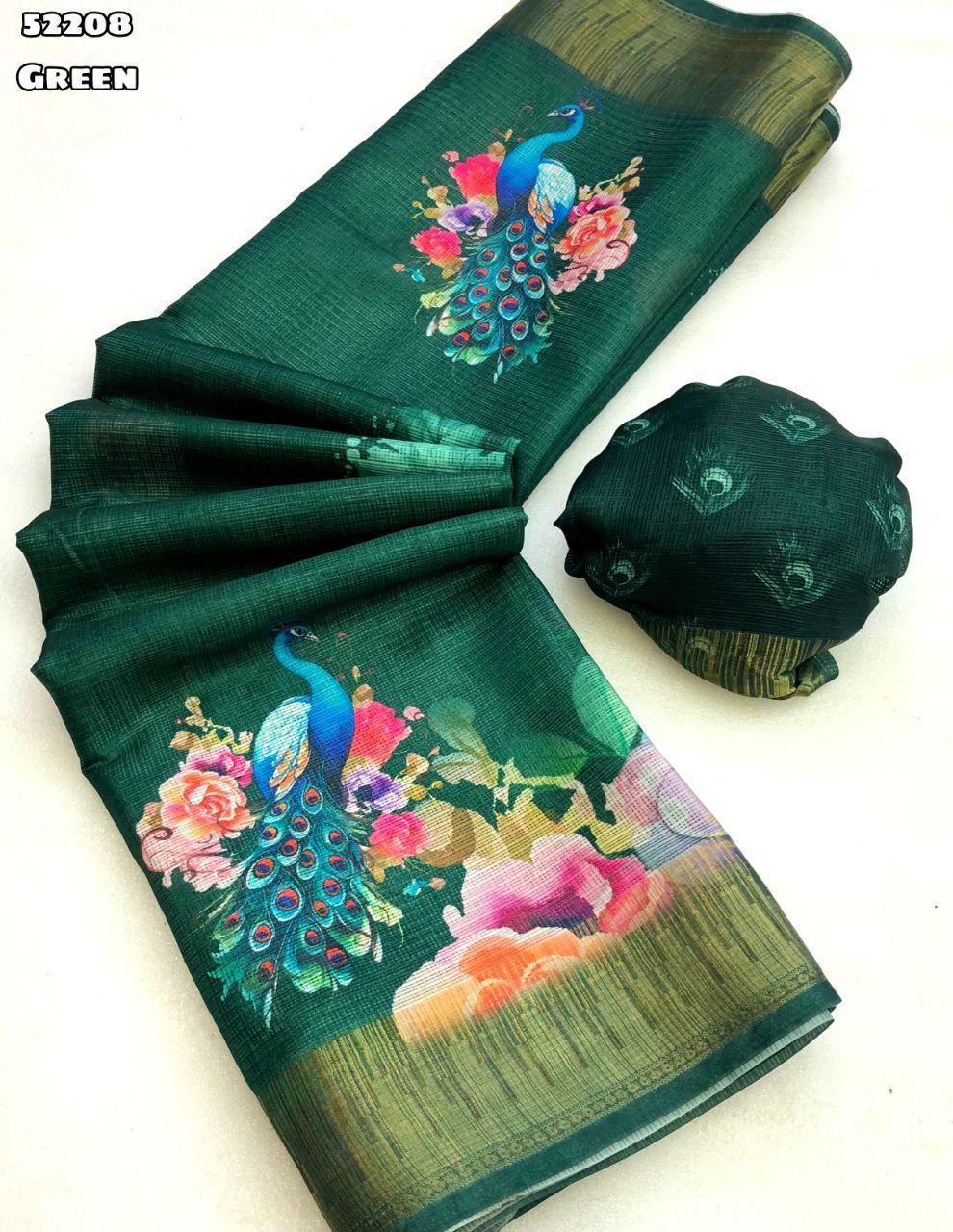 Soft Kota Chex Saree