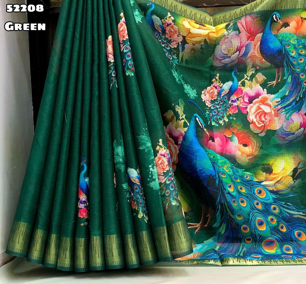 Soft Kota Chex Saree