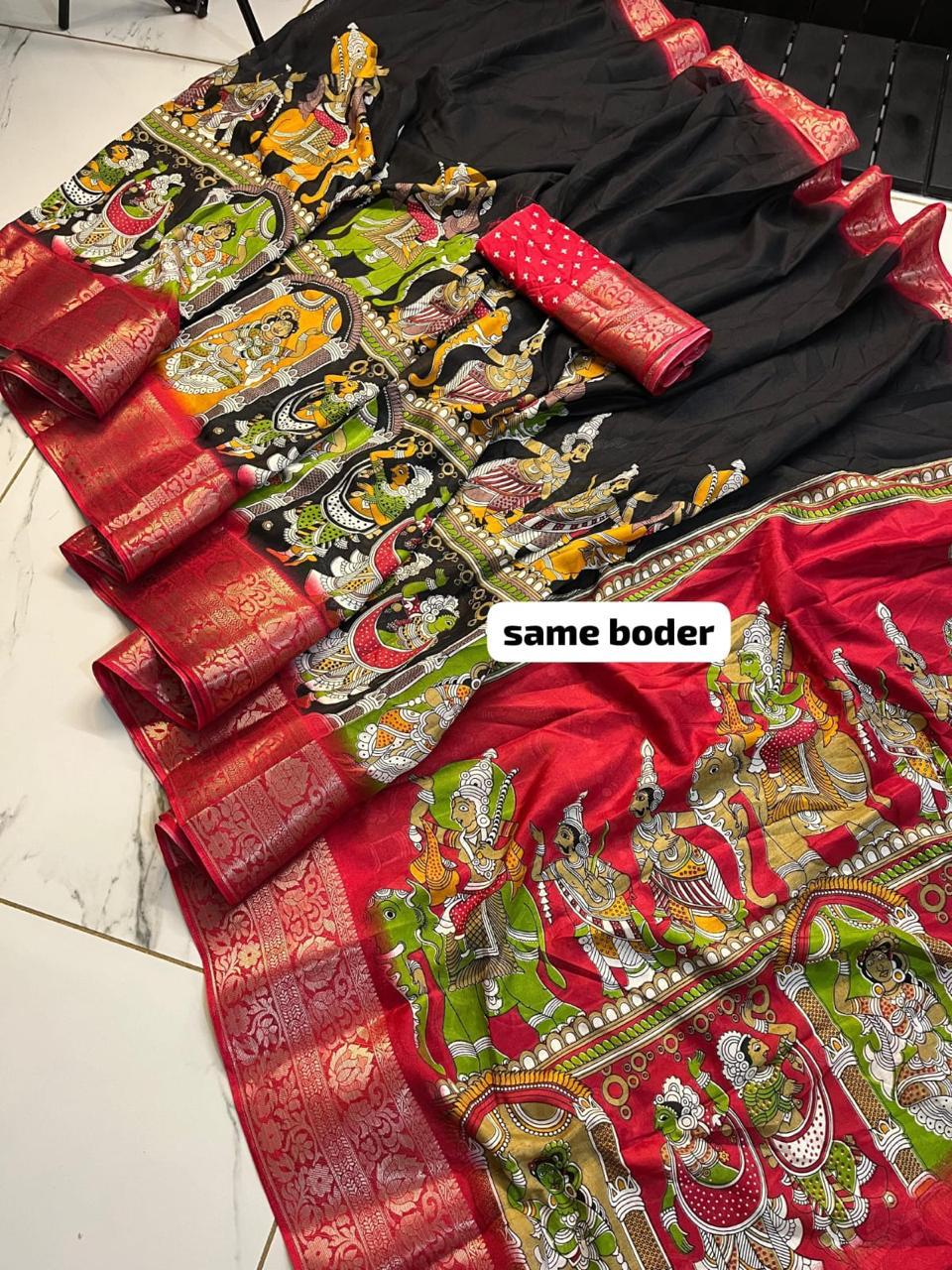 Kalamkari Saree