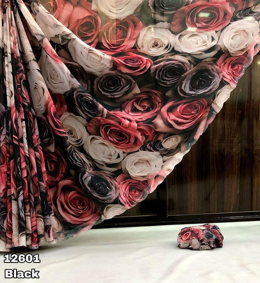 Elegant Weightless Chiffon Saree