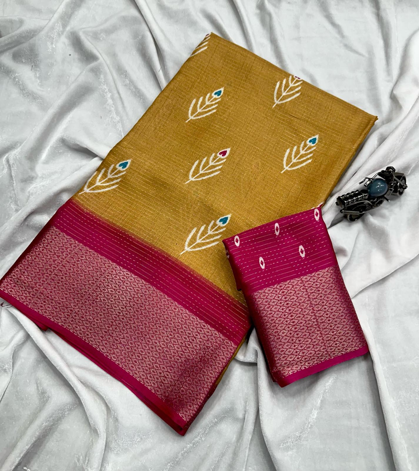 Semi Dola Saree
