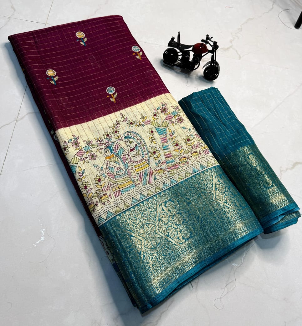 Dola Silk saree