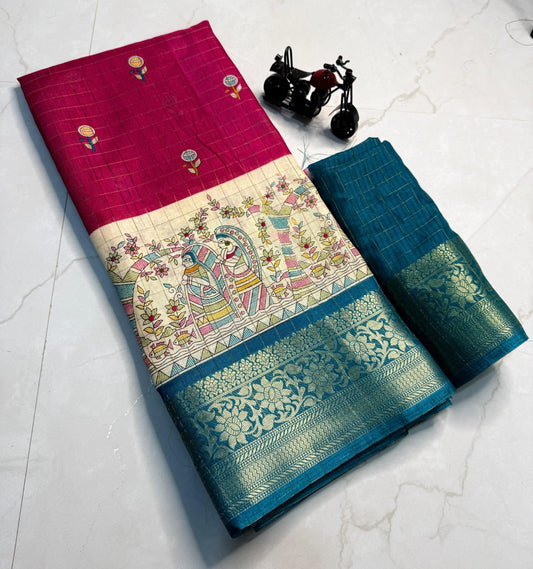Dola Silk saree