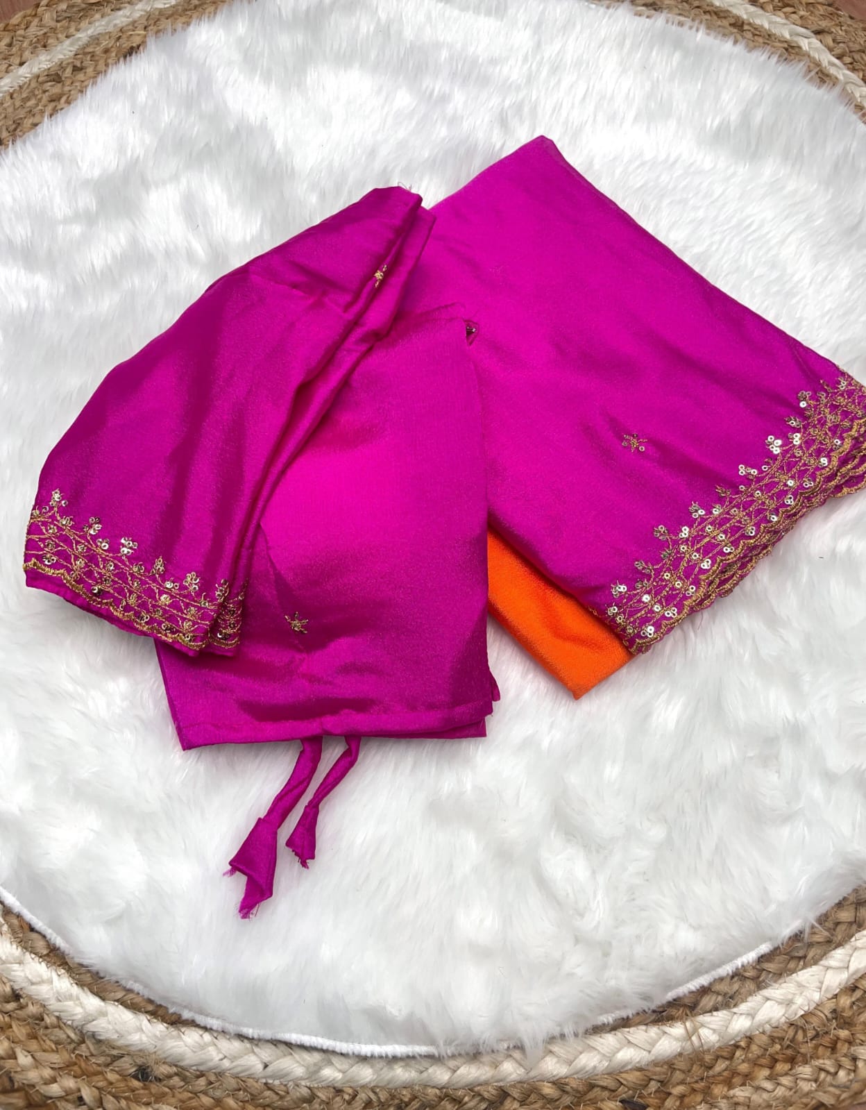Soft Chinnon saree