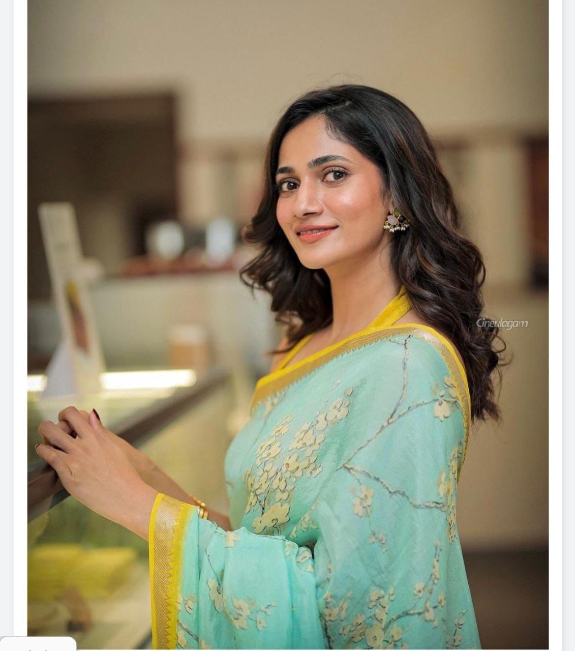 Linen Saree