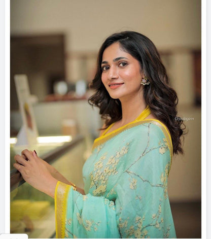Linen Saree
