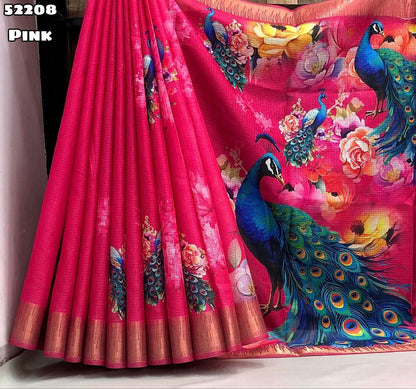 Soft Kota Chex Saree